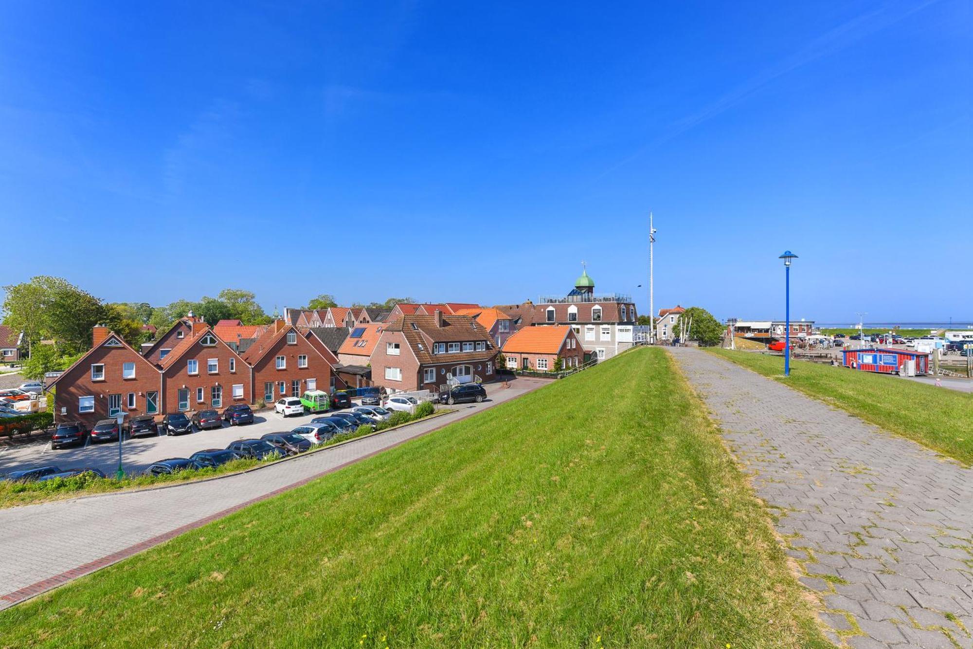 Ferienwohnung Langeoog Inselhaus Am Deich Neuharlingersiel Eksteriør billede